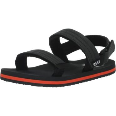 Reef Boy’s Kids Ahi Convertible Sport Sandal(Grey/Orange)