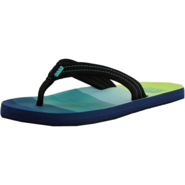 Reef Boy’s Kids Ahi Flip-Flop(Aqua/Green)