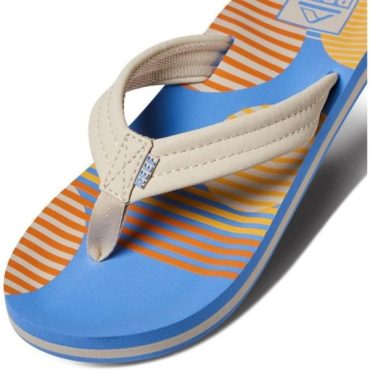 Reef Boy’s Kids Ahi Flip-Flop(Vintage Circle Stripe)