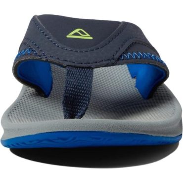 Reef Boy’s Kids Fanning Flip-Flop(Navy/Lime)