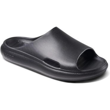 Reef Boy’s Kids Rio Slide Sandal(Black)
