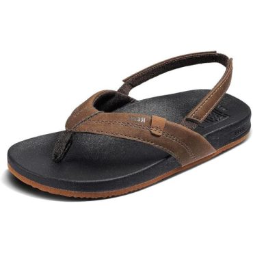 Reef Boy’s Little Cushion Phantom Flip-Flop(Black/Brown)