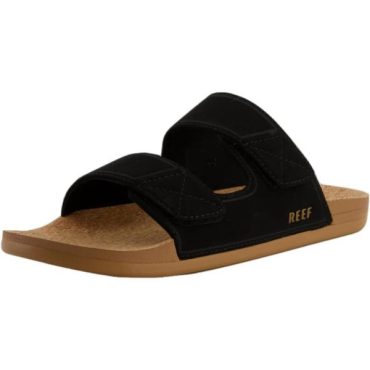 Reef Cushion Tradewind Cork Sandals for Men(Black/Cork)