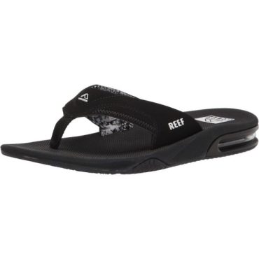 Reef Fanning Womens Sandals | Bottle Opener Flip Flops For Women(Black)