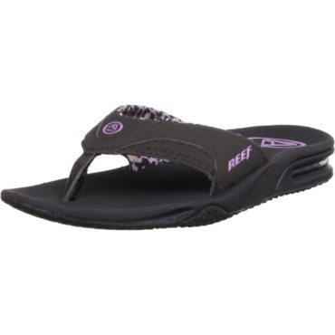 Reef Fanning Womens Sandals | Bottle Opener Flip Flops For Women(Brown Leopard)