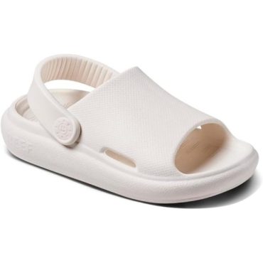 Reef Girl’s Little Rio Slide Sandal(Whisper White)