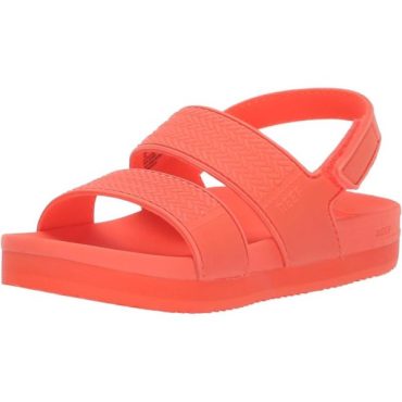 Reef Girl’s Little Water Vista Sandal(Neon Poppy)