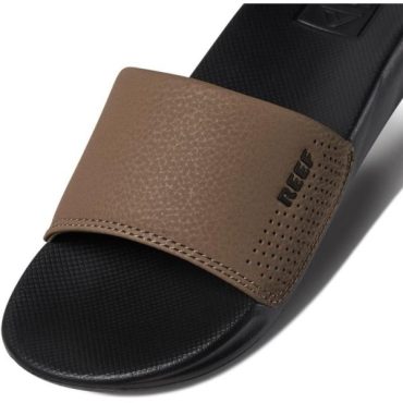 Reef Kids One Slide Sandal(Black/Tan)