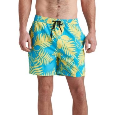 Reef Mens 17″ Elastic Waist Short(Walton/Hawaiian Ocean)
