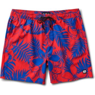 Reef Mens 17″ Elastic Waist Short(Walton/Hibiscus)