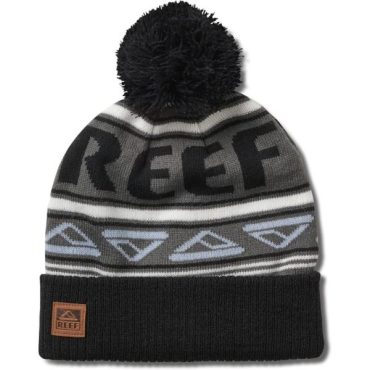 Reef Mens Cuff Beanie(Leto Jaquard(caviar))