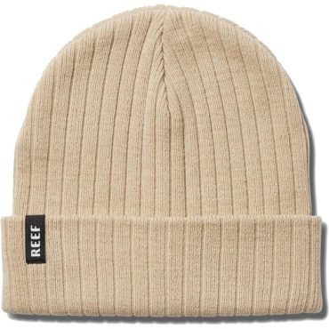 Reef Mens Cuff Beanie(Reef Mens Cuff Beanie – Elwood (Fog, One Size))