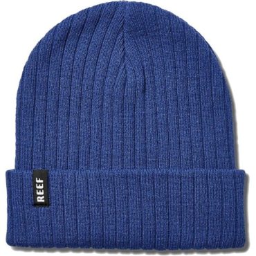 Reef Mens Cuff Beanie(Reef Mens Cuff Beanie – Elwood (Lapis Blue, One Size))
