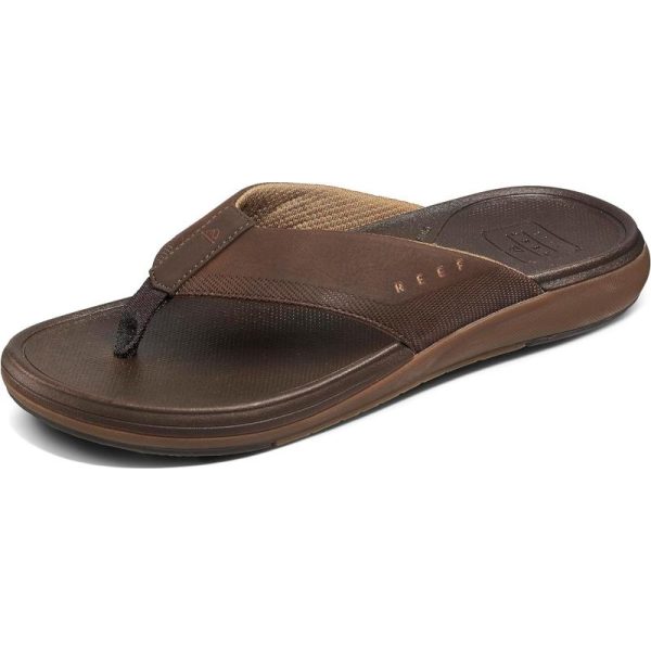 Reef Men’s Cushion Norte Sandal(Dark Brown)