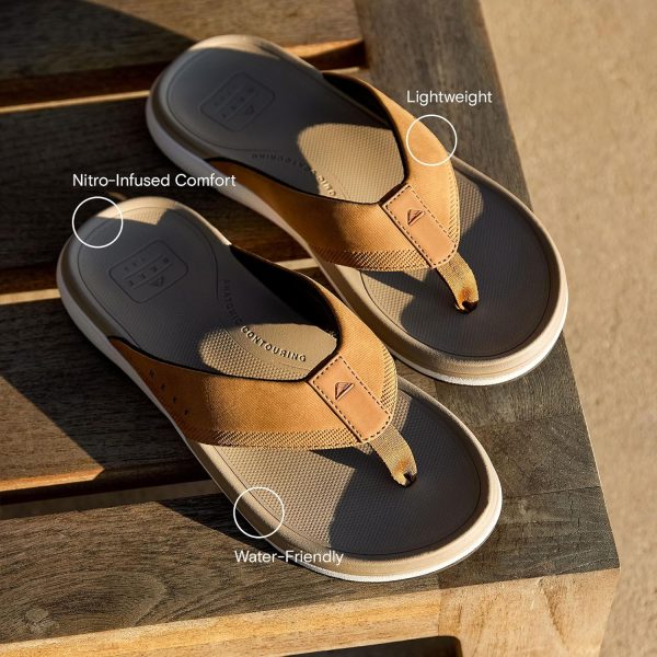 Reef Men’s Cushion Norte Sandal(Tan) - Image 3