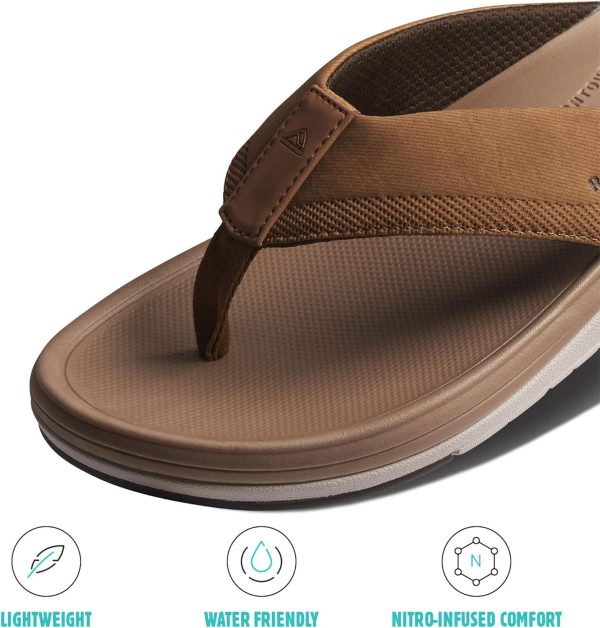 Reef Men’s Cushion Norte Sandal(Tan) - Image 2