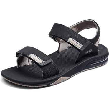 Reef Mens Fanning Baja | Bottle Opener Sandal(Black/Tan/Reflect)