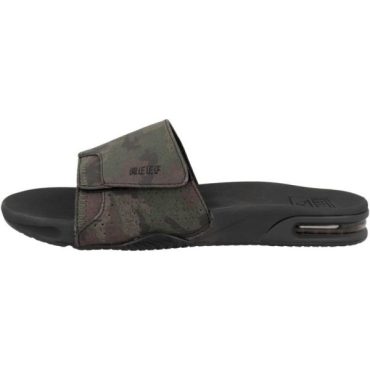 Reef Mens Fanning Slide | Bottle Opener Sandal(Olive Camo)
