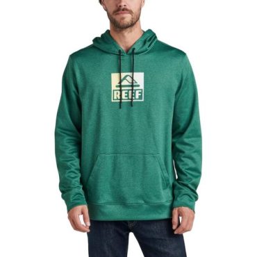 Reef Mens Fleece Hoodie(Driver Tech/Green Heather)