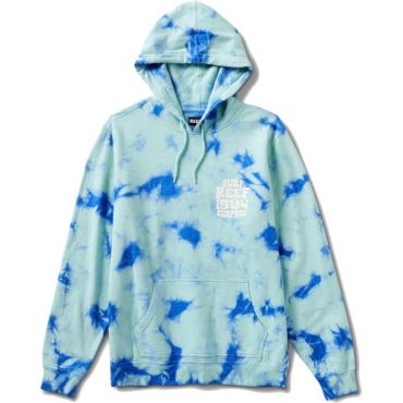 Reef Mens Fleece Hoodie(Hunter Tye Dye/Electric Green)
