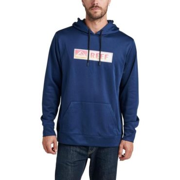 Reef Mens Fleece Hoodie(Lucis Tech/Dress Blue)