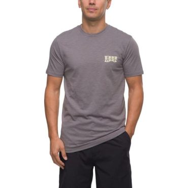Reef Mens Jersey Knit Shirt(Quiet Shade (Paradise Poster))