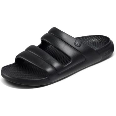 Reef Men’s Oasis Two-bar Slide Sandal(Black)