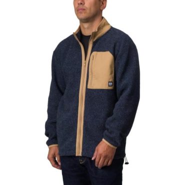 Reef Mens Outdoor Lifestyle Jacket(Insigna Blue (Radar Sherpa))