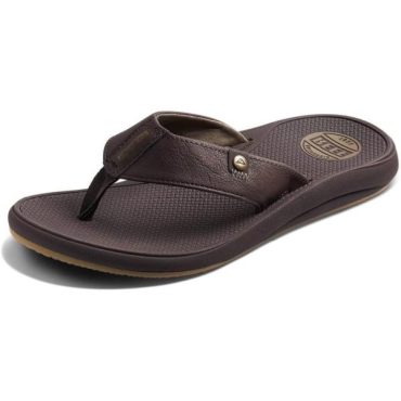Reef Men’s Phantom Nias Flip-Flop(Brown/Fossil)