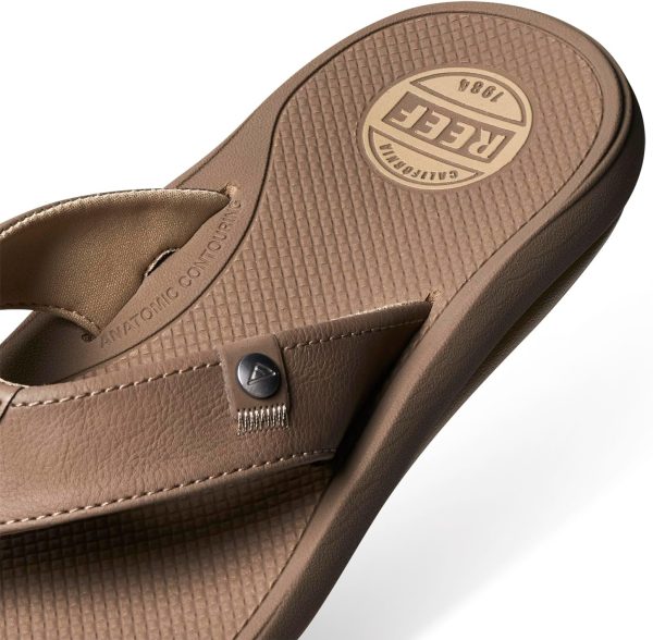 Reef Men’s Phantom Nias Flip-Flop(Tan) - Image 6