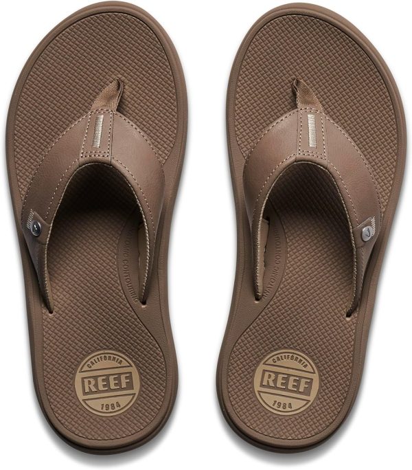 Reef Men’s Phantom Nias Flip-Flop(Tan) - Image 4