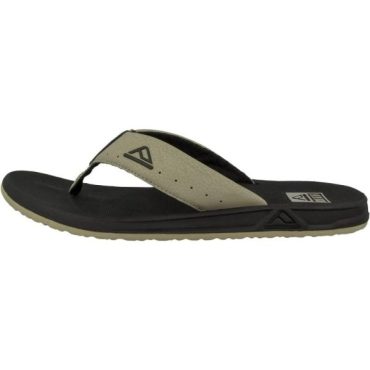 Reef Men’s Phantoms Flip-Flop(Black/Tan)