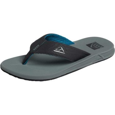 Reef Men’s Phantoms Flip-Flop(Grey/Black/Green)