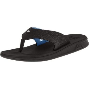 Reef Men’s Rover Sandal(Black/Blue)