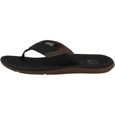 Reef Men’s Santa Ana Flip-Flop(Black)