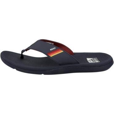 Reef Men’s Santa Ana Flip-Flop(Grey/Ocean Sunset)