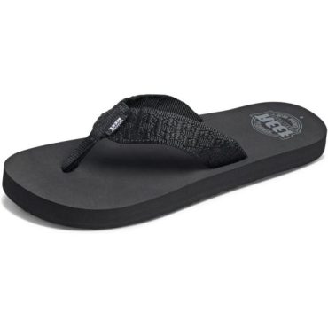 Reef Men’s Smoothy Sandals(Black)