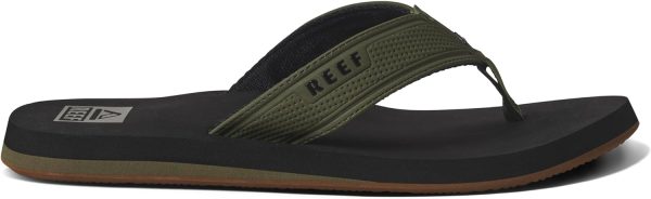 Reef Men’s The Layback Sandal(Black/Olive) - Image 3