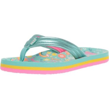 Reef Unisex-Child Kids Ahi Sandal(Love Rainbow)