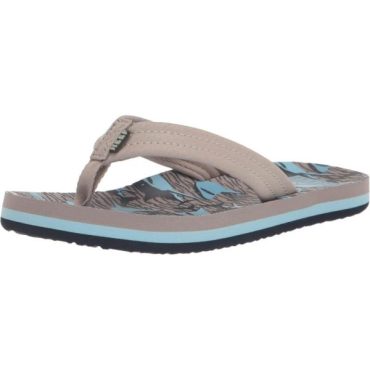 Reef Unisex-Child Kids Ahi Sandal(Tan Sharks)