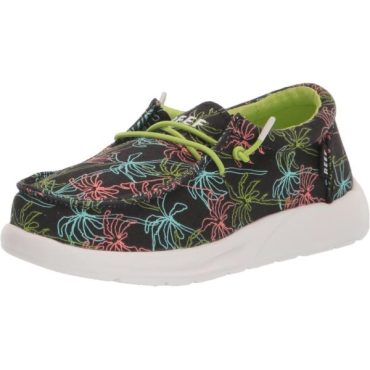 Reef Unisex-Child Kids Cushion Coast Sneaker(Neon Palm)