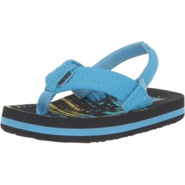 Reef Unisex-Child Little Ahi Flip-Flop(80’s Tread)