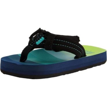 Reef Unisex-Child Little Ahi Flip-Flop(Aqua/Green)