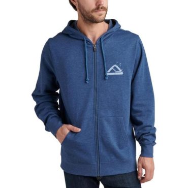 Reef Mens Zip Up Hoodie(Nelson(insignia Blue))